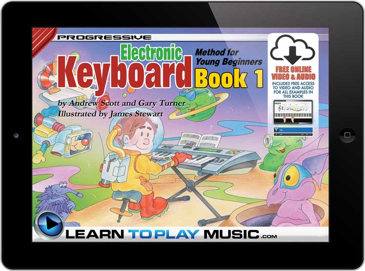 Progressive Electronic Keyboard Method for Young Beginners Book 1